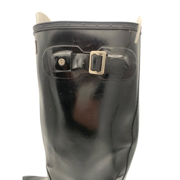 Women’s Hunter Black Rain Boots Size 7 - Picture 7 of 14